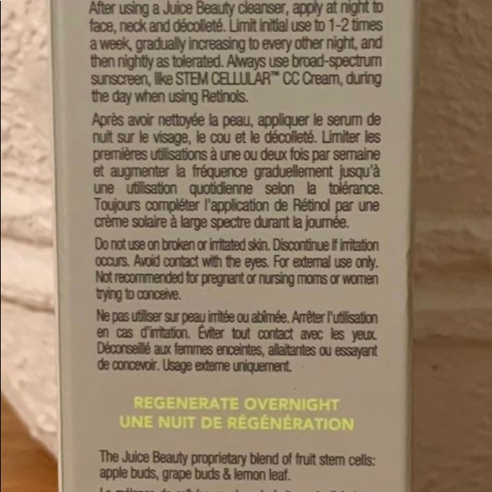 Juice Beauty Overnight Serum